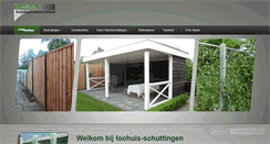 Desktop Screenshot of loohuis-schuttingen.nl